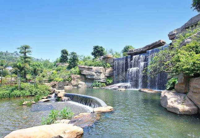 落水景觀，為園林注入靈動之美