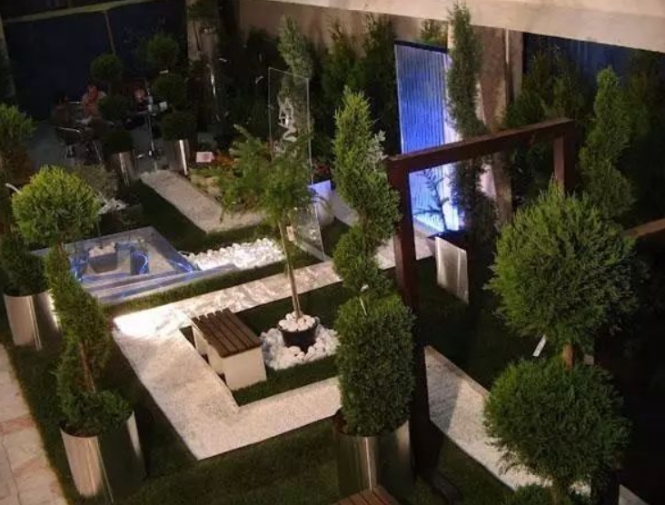 庭院空間小，也能設計漂亮小花園！